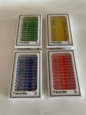 DIY SCIENCE Microscope Prepared Slides 48 count Animal Insect Plant